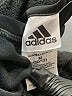 Adidas 100% Polyester Black Zip Up Hoodie Size 10 - 12 - photo 3