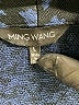 MING WANG Jacquard Black Blue Jacket Size L - photo 7
