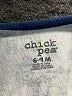 Chick Pea Blue Long Sleeve Onesie Size 6-9 mo - photo 3
