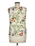 Rose + Olive 100% Polyester Ivory Sleeveless Blouse Size M - photo 2