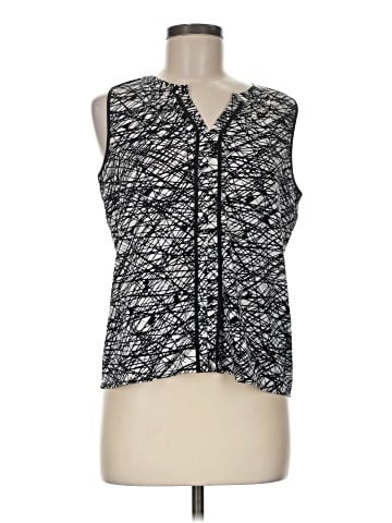 Calvin Klein Sleeveless Blouse (view 1)