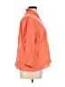 L.L.Bean 100% Linen Orange 3/4 Sleeve Button-Down Shirt Size 1X - photo 4
