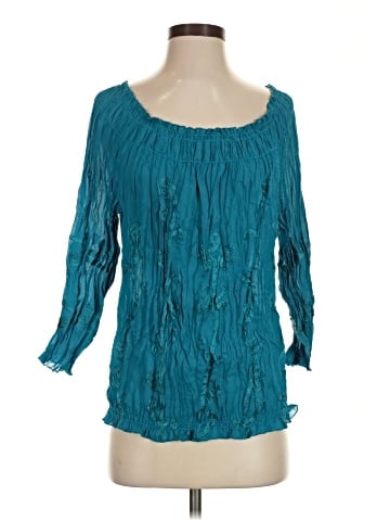INC International Concepts 3/4 Sleeve Blouse (view 1)