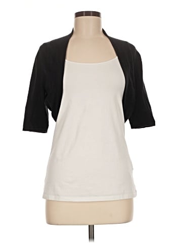 White House Black Market Silk Cardigan (view 1)