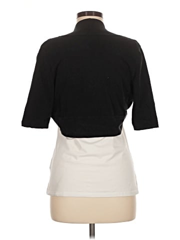 White House Black Market Silk Cardigan (view 2)