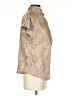 Glam 100% Polyester Tan Short Sleeve Turtleneck Size S - photo 4