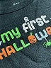 Unbranded Black Long Sleeve Onesie Size 0-3 mo - photo 4