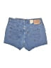 Levi's Blue Denim Shorts Size 33 waist - photo 2