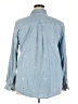 Style&Co Stars Blue Long Sleeve Button-Down Shirt Size XXL - photo 2