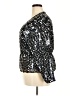 Prima 100% Polyester Silver Long Sleeve Blouse Size XXL - photo 5