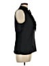 Bisou Bisou 100% Polyester Black Sleeveless Blouse Size L - photo 4