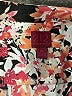 212 Collection 100% Polyester Floral Black Short Sleeve Blouse Size XL - photo 7