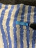 J. McLaughlin 100% Cotton Stripes Blue Long Sleeve Button-Down Shirt Size S - photo 7