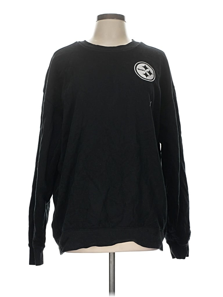 Pre-owned Signature Sweatshirt In Black