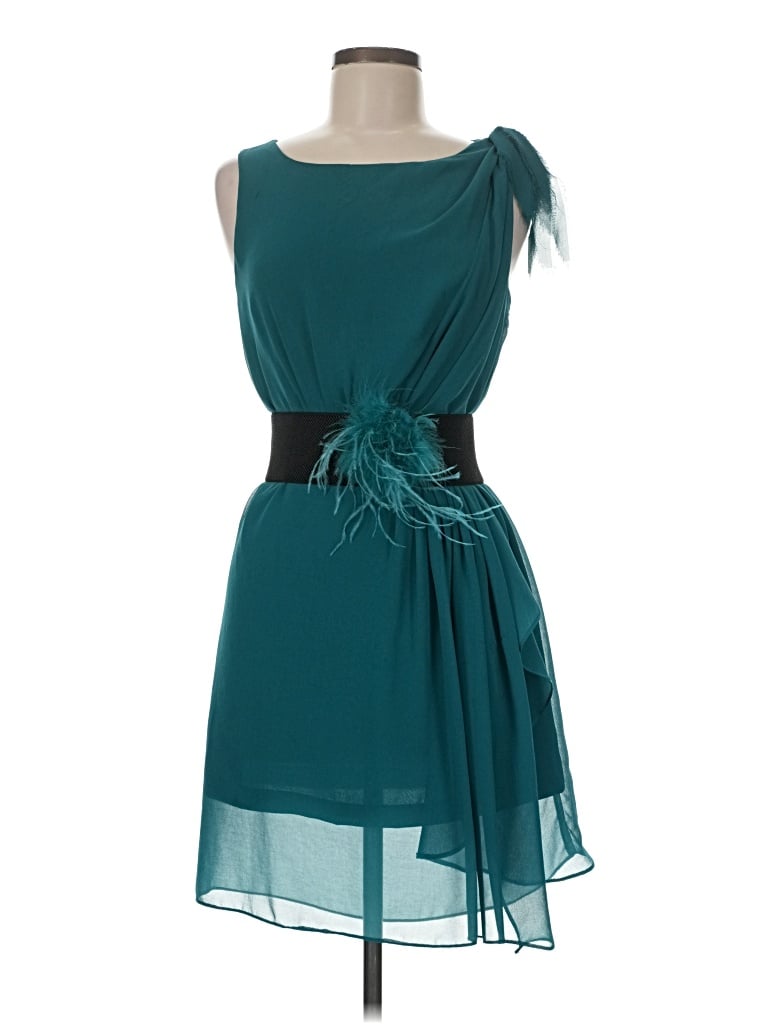 Pre-owned Esley Cocktail Dress In Teal