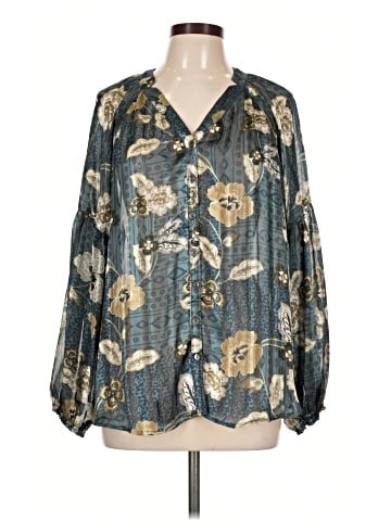Democracy Long Sleeve Blouse (view 1)
