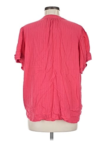 Well Worn Short Sleeve Blouse (view 2)