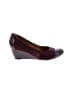 Clarks Burgundy Wedges Size 8 1/2 - photo 1