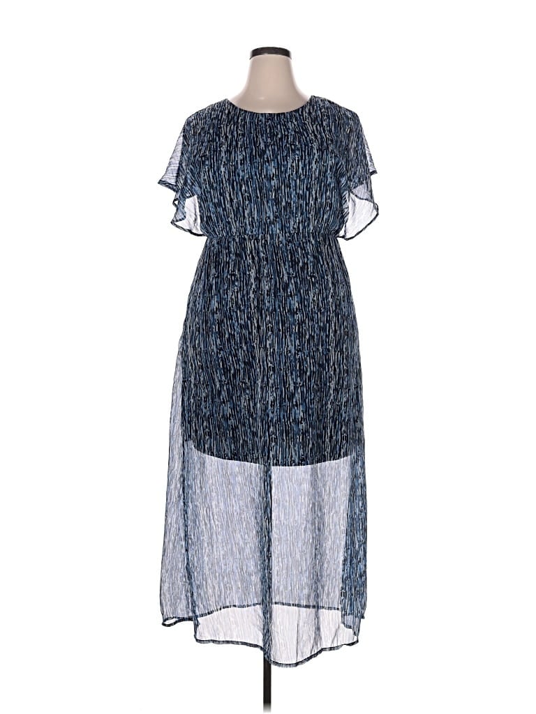 Pre-owned Vero Moda Casual Dress In Blue