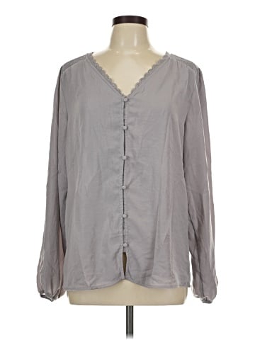 Maurices Long Sleeve Blouse (view 1)