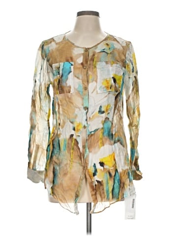 Luisa Cerano 3/4 Sleeve Blouse (view 1)