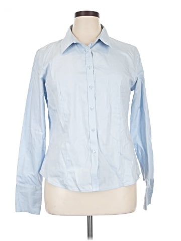 Calvin Klein Long Sleeve Button-Down Shirt (view 1)