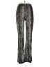 Haute Monde Animal Print Silver Casual Pants Size L - photo 1