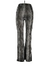 Haute Monde Animal Print Silver Casual Pants Size L - photo 2