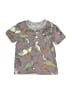 Carter's 100% Cotton Gray Short Sleeve Henley 3-6 MO / 6 MO - photo 1