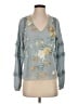 Tiny 100% Rayon Gray 3/4 Sleeve Blouse Size XS - photo 1