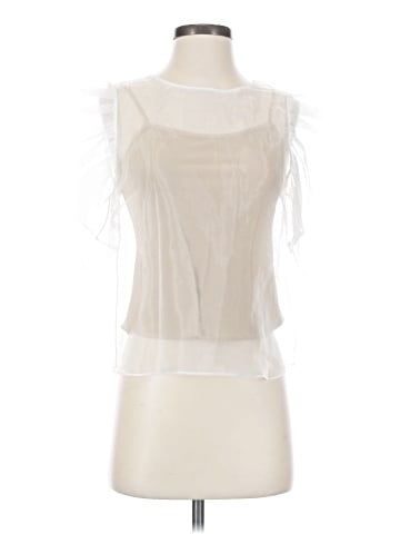 Amanda Uprichard Sleeveless Silk Top (view 1)