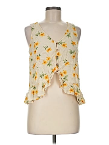 American Eagle Outfitters Sleeveless Blouse (view 1)