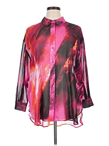 DKNY 3/4 Sleeve Blouse (view 1)