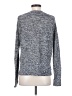 Ann Taylor LOFT 100% Cotton Tweed Gray Pullover Sweater Size S - photo 2