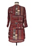 Glam 100% Polyester Red Casual Dress Size M - photo 2