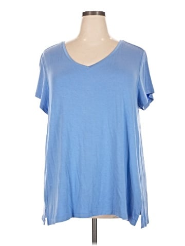 H By Halston Short Sleeve T-Shirt (view 1)