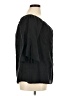Cupio 100% Linen Black 3/4 Sleeve Blouse Size XL - photo 4