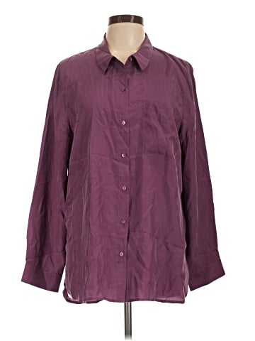 Eileen Fisher 3/4 Sleeve Silk Top (view 1)