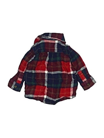 Child of Mine by Carter's Long Sleeve Button-Down Shirt (view 2)