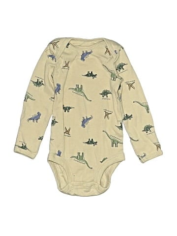 Child of Mine by Carter's Long Sleeve Onesie (view 1)