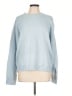 Double Zero 100% Acrylic Solid Blue Pullover Sweater Size L - photo 1