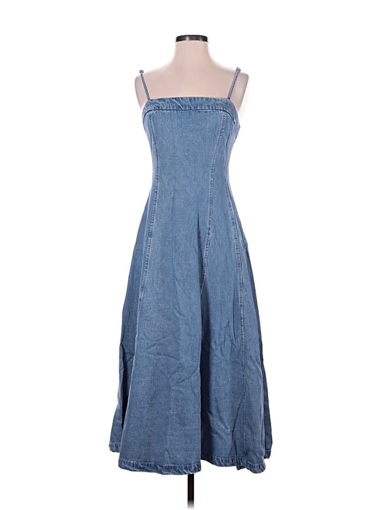 Pre-owned Flying Tomato Casual Dress In Blue