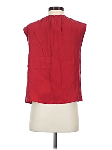 FRAME Sleeveless Silk Top (view 2)