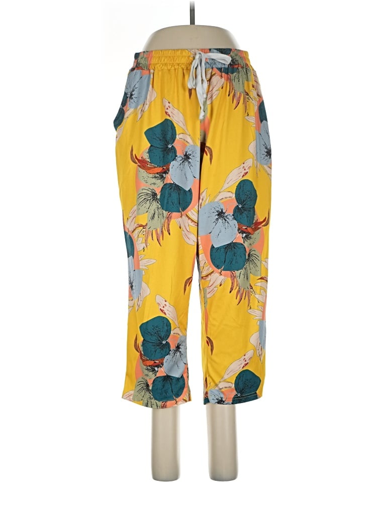 Pre-owned Emery Rose Casual Pants In Yellow