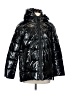 DKNY 100% Polyurethane Metallic Black Snow Jacket Size XS - photo 1