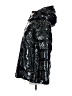 DKNY 100% Polyurethane Metallic Black Snow Jacket Size XS - photo 5