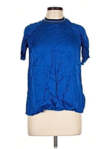 Zara Basic Short Sleeve Blouse (view 1)