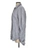 L.L.Bean 100% Linen Stripes Gray Long Sleeve Button-Down Shirt Size S - photo 5