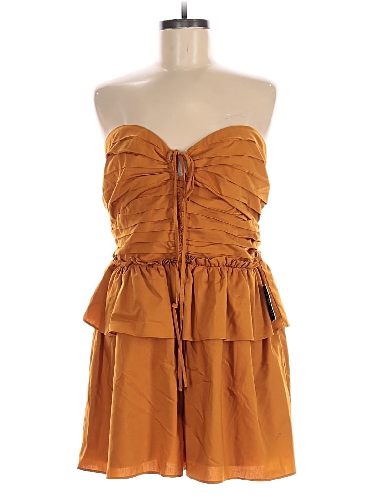 Express Romper In Brown