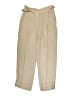 Massimo Dutti 100% Triacetate Solid Tan Casual Pants Size 6 - photo 2